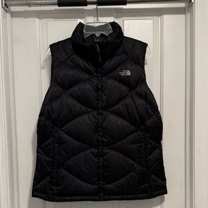 The North Face Black Puffer Vest